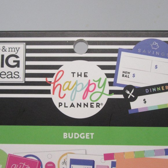 NEW! The Happy Planner Weekly Meal Planning /Sticker Book - "Budget" 1411 Pieces - Picture 2 of 9